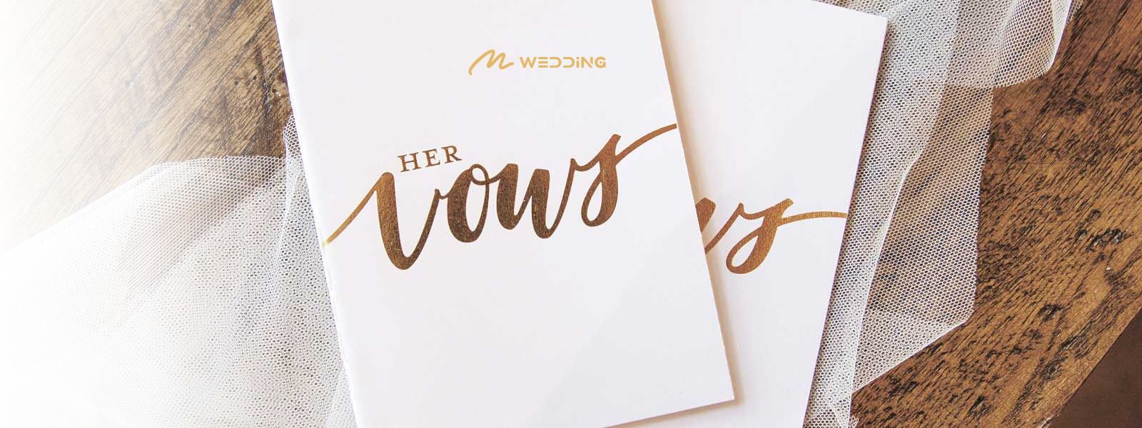 Wedding Vows là gì? Ý nghĩa và cách viết Wedding Vows hay và cảm xúc nhất!